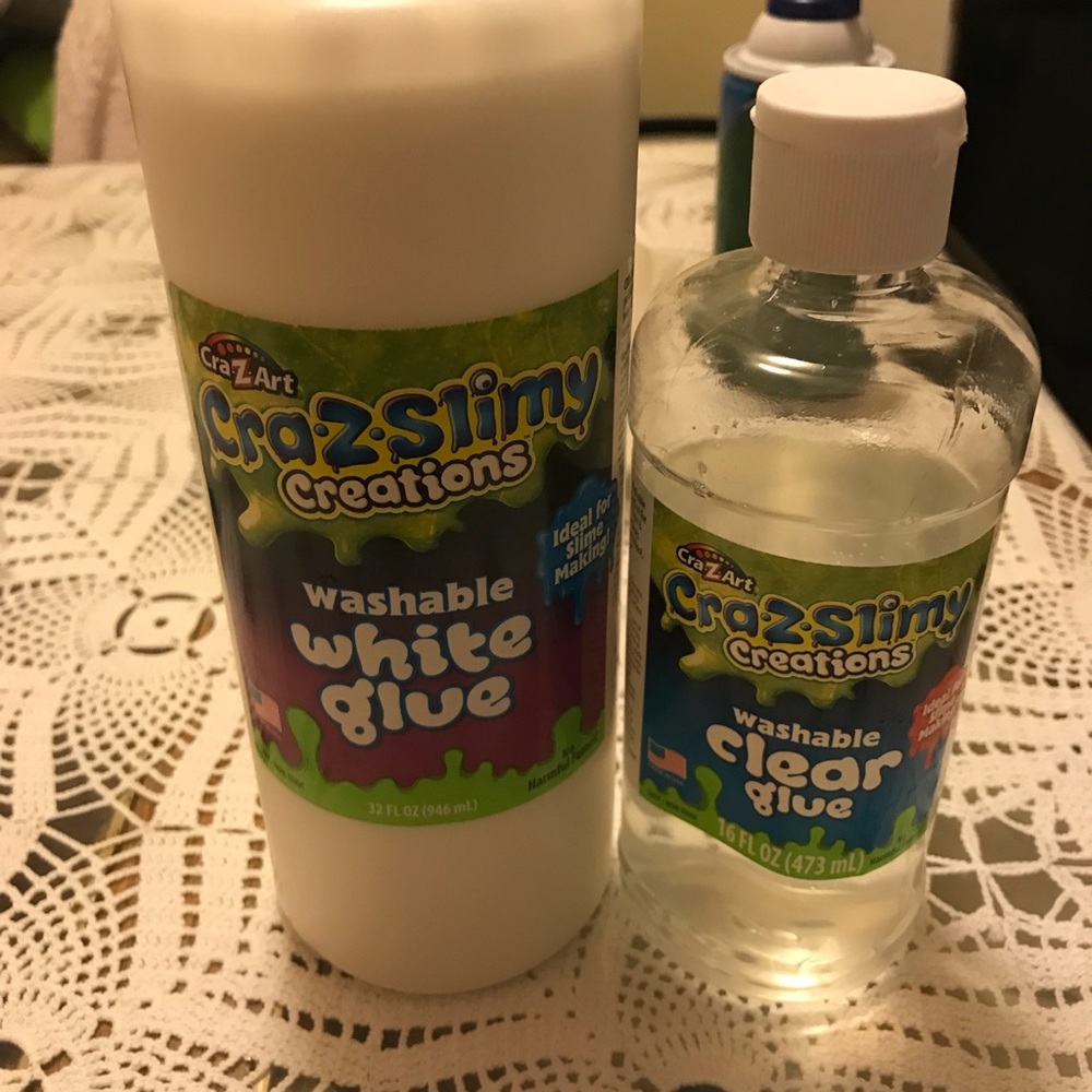 Slime Glue! White and clear glue